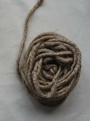 1/4 inch diametre jute per metre