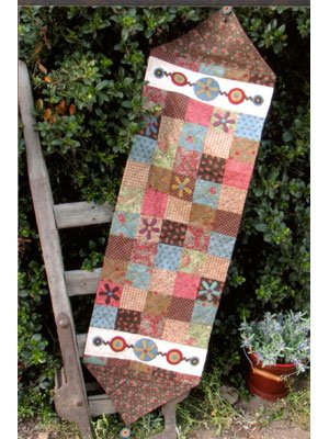 Funky Flower Table Runner