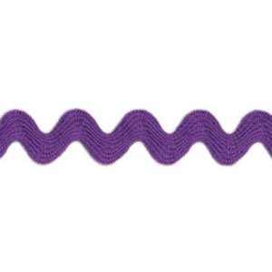 Purple- Ric Rac – Mini 5mm Wide