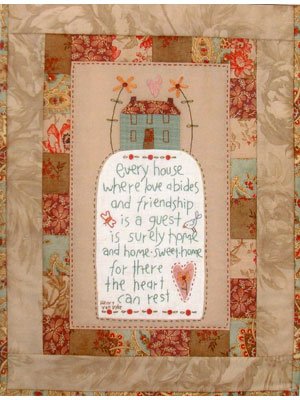 Home Sweet Home Wall Hanging – Birdhouse