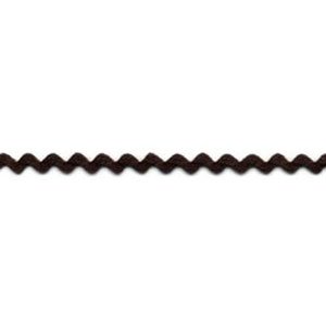 Brown – Ric Rac Mini 6mm wide