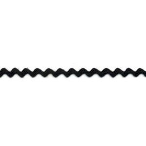 Black – ric rac mini 5mm