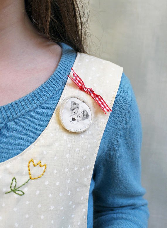 Little Artisan Apron pattern by Janet Clare