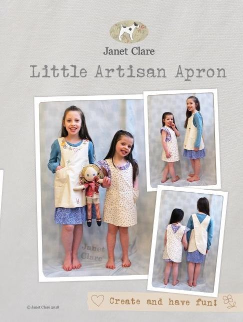 Little Artisan Apron pattern by Janet Clare