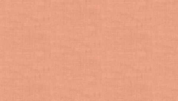 Coral Pink Linen Texture Fabric