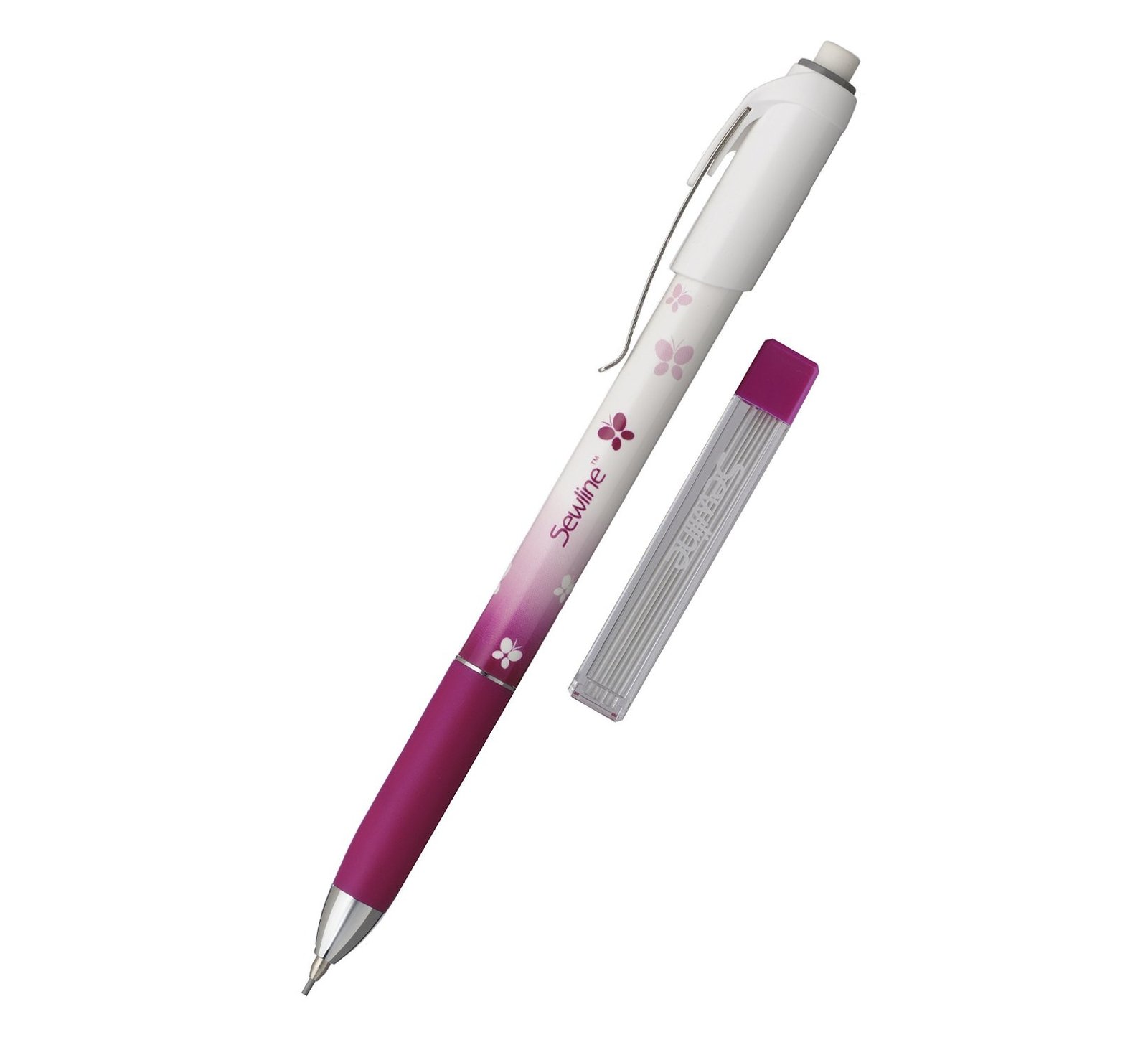 SEWLINE MECHANICAL PENCIL WITH REFILL LEADS – BLACK
