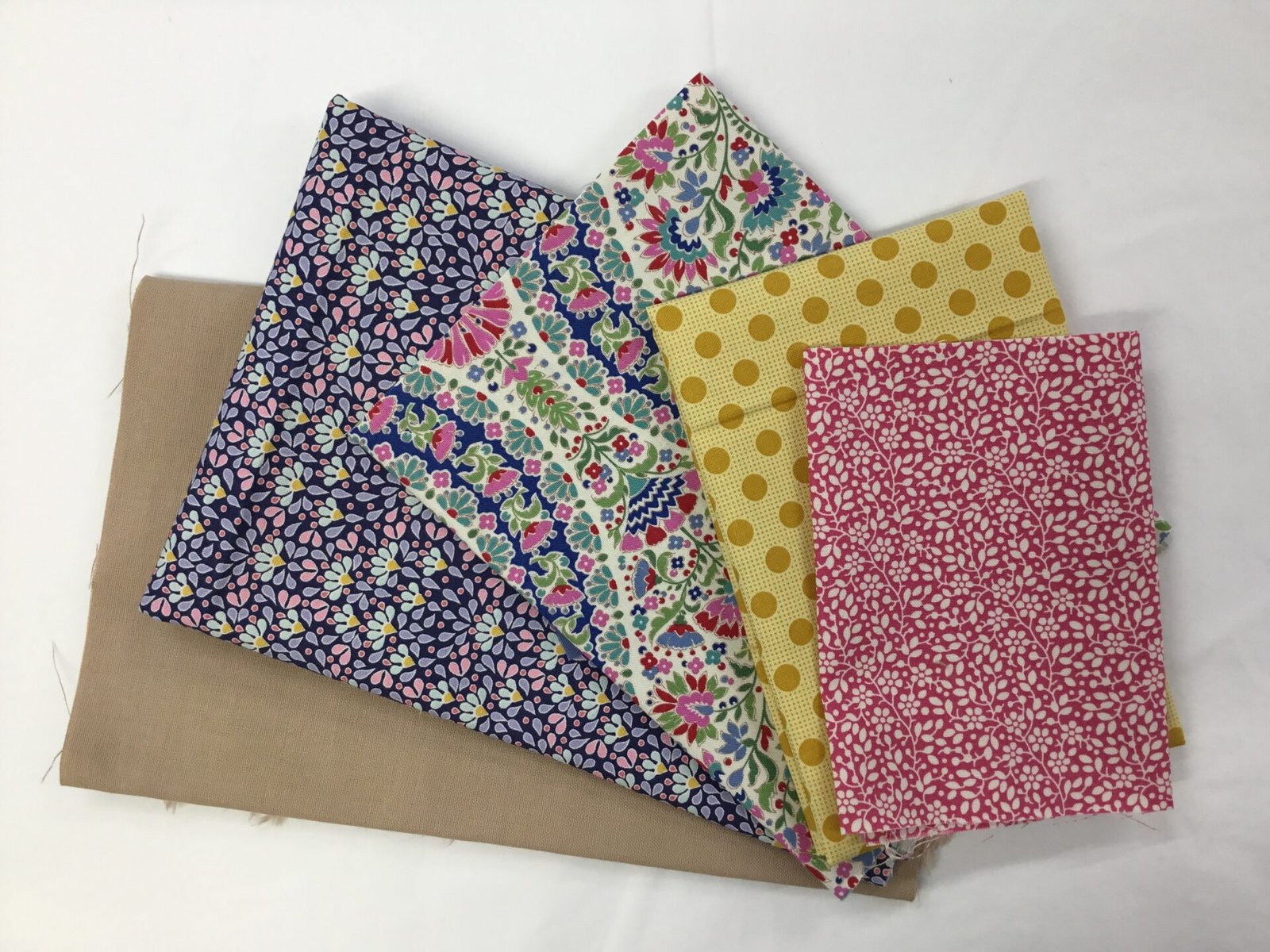Tilda Kitschy Friends Sewing Kit – Blue/Pink Floral Dress