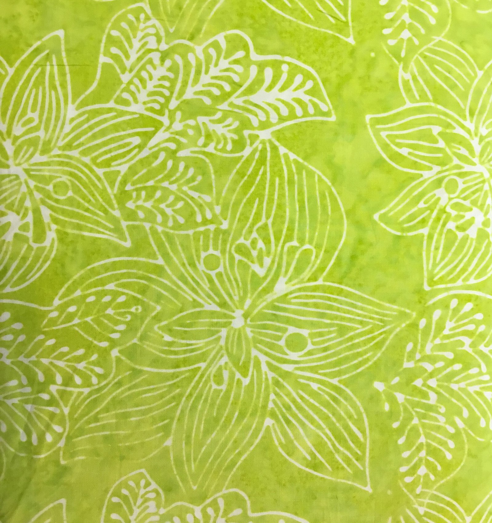 Calypso Batiks Paradise Citron Fat 1/4