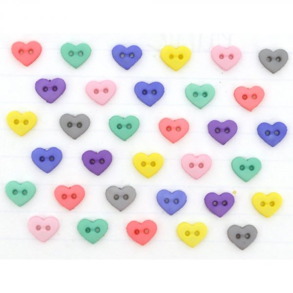 Tiny Hearts – Baby Girl Palette button pack