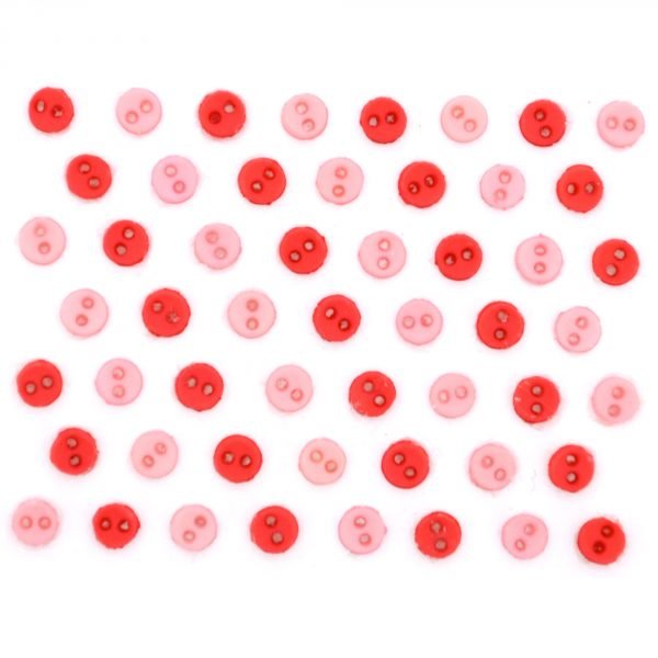 Micro Mini Round – Hydrangea Button Pack