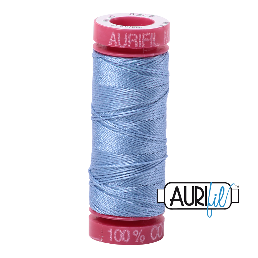 Aurifil 50wt 200m Thread – 2720 – Light Delft Blue