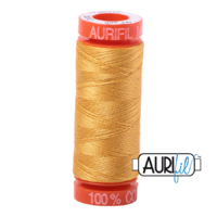 Aurifil 50wt 200m Thread – 2132 – Tarnished Gold
