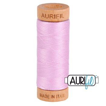 Aurifil 80wt 280m Thread – 2515 – Light Orchid
