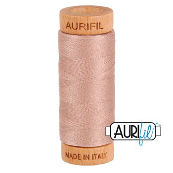 Aurifil 80wt 280m Thread – 2375 – Antique Blush