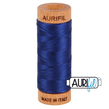 Aurifil 80wt 280m Thread – 2784 – Dark Navy