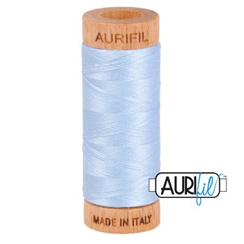 Aurifil 80wt 280m Thread – 2710 – Light Robins Egg