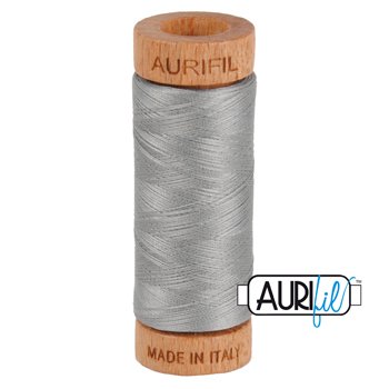 Aurifil 80wt 280m Thread – 2620 – Stainless Steel