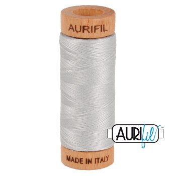 Aurifil 80wt 280m Thread – 2615 – Aluminium