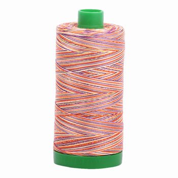 Aurifil 40wt 1300m Variegated Thread – 4648 – Desert Dawn