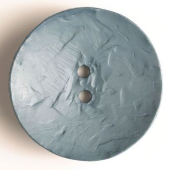 Super Jumbo Round Dill Button – Blue Grey