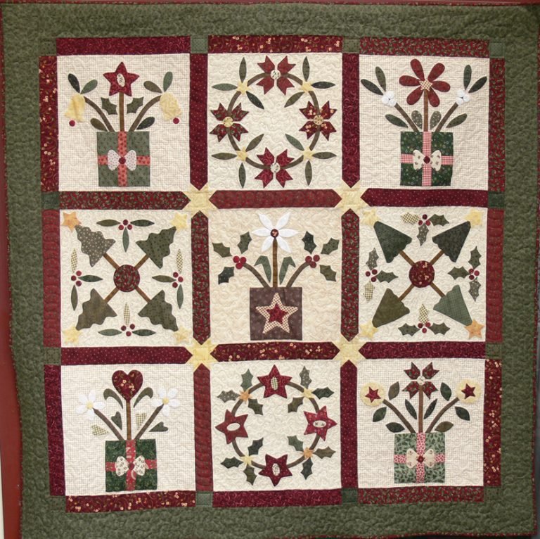 December’s Garden Pattern & Fabric Pack