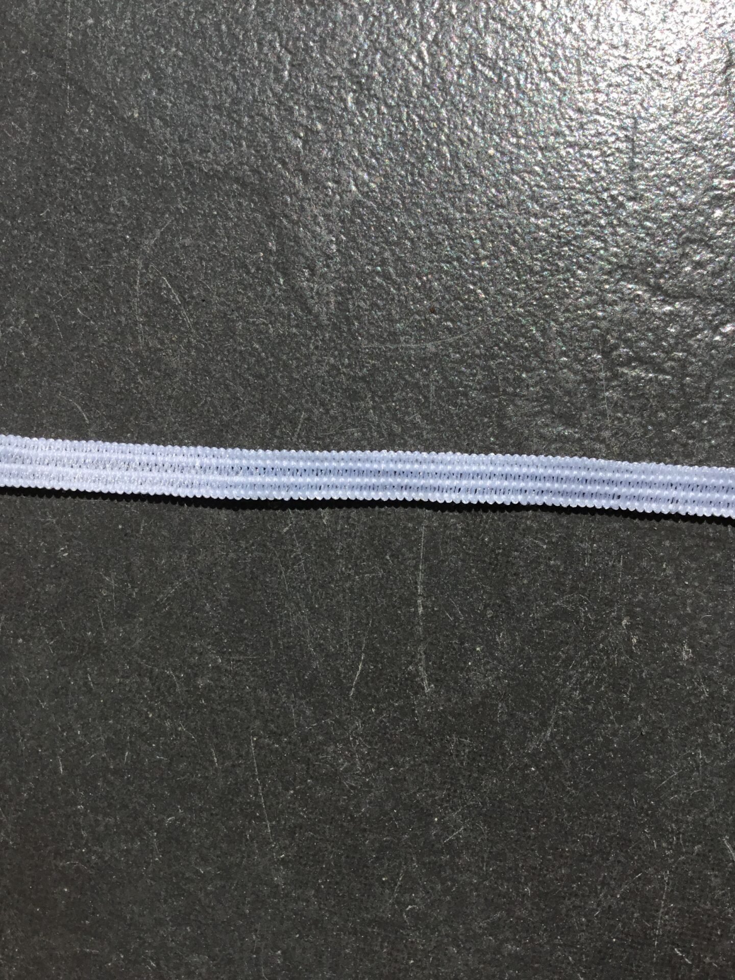 4mm Elastic – White