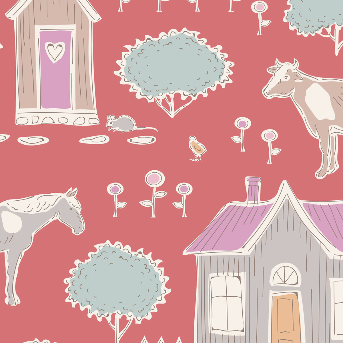 Tilda Tiny Farm – Tiny Farm Rosehip Fat 1/4