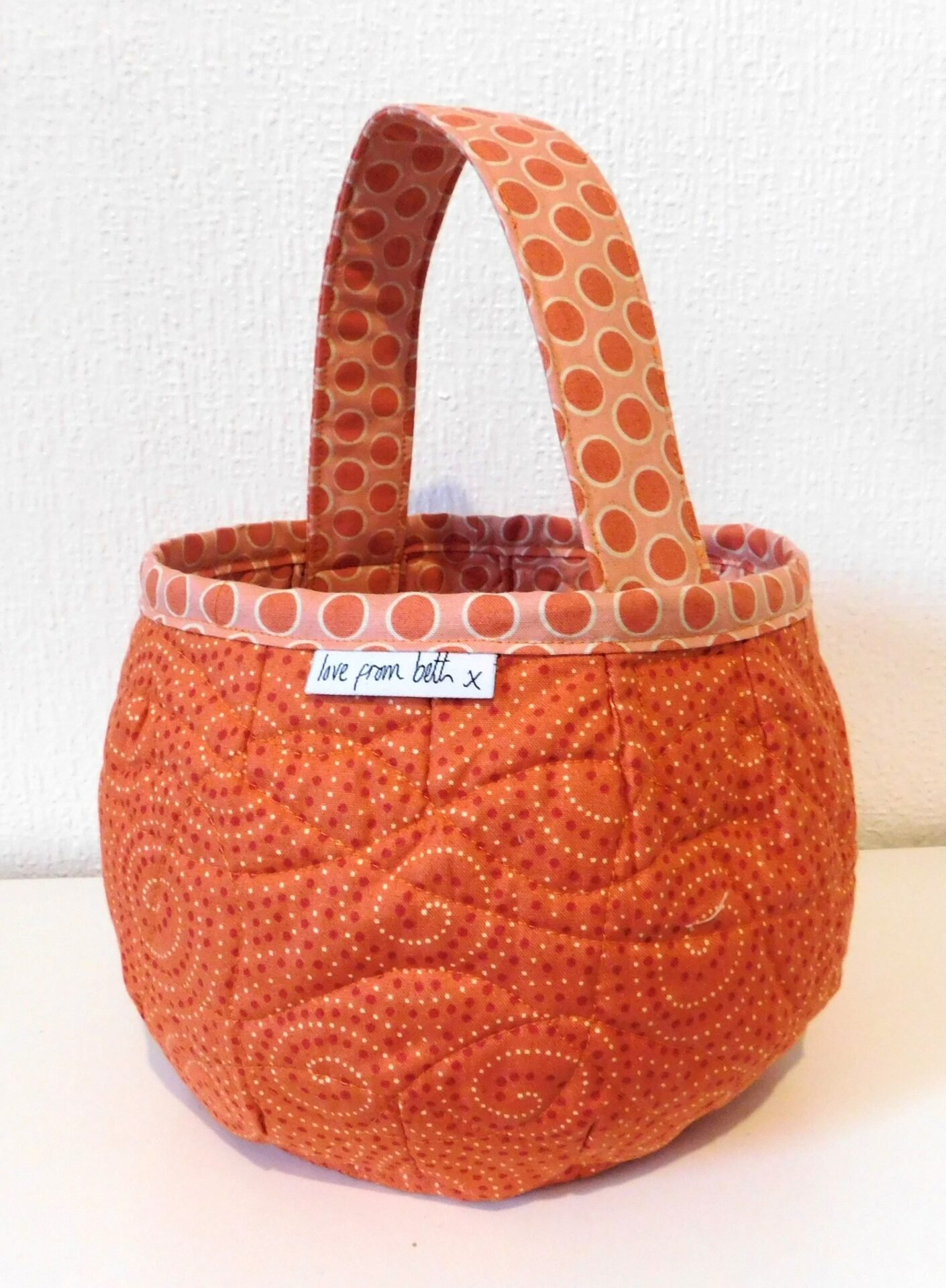 Pumpkin Bag pattern – by love from Beth x