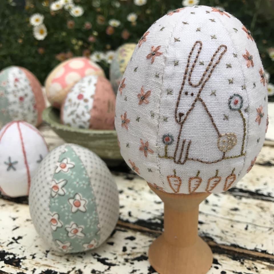 Easter Eggs Galore Pattern, Templates and Fabric Pack