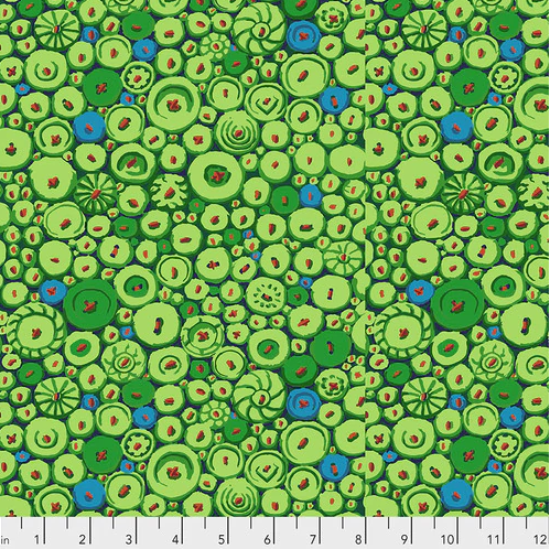 Kaffe Fassett – Button Magic Green Fabric