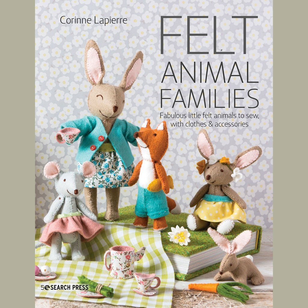 Felt Animal Families Book – Corinne Lapierre