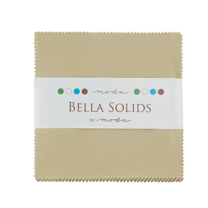 Bella Solid Tan Charm Pack