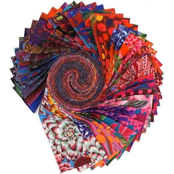 Kaffe Fassett Collective Classics Hot 2 1/2″ Design Roll – Red/Pink/Orange