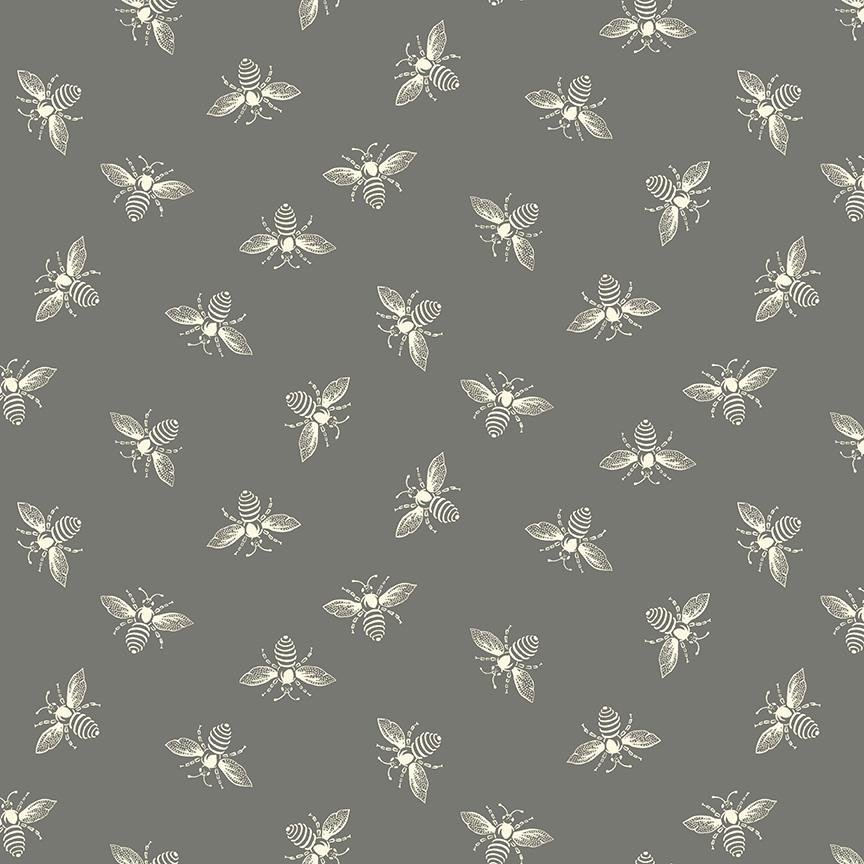 Renee Bees – Bee on Grey Fat 1/4