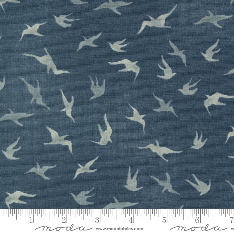 To the Sea – Ocean Kittiwake Fabric