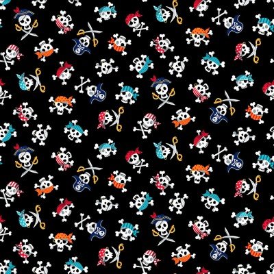 Pirates –  Black Skulls Fat 1/4