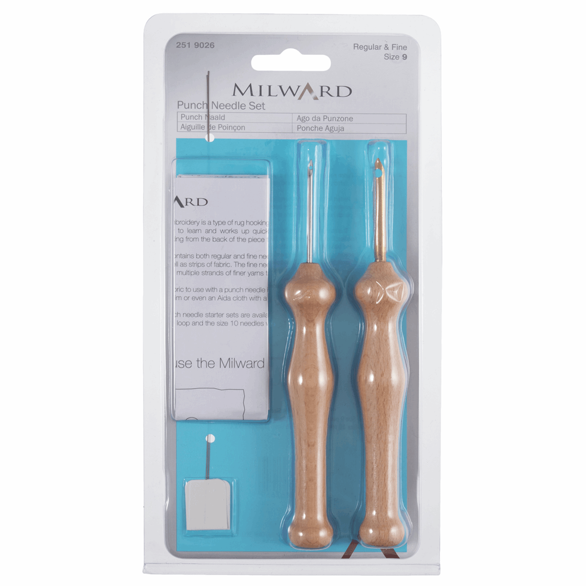 Punch Needle Set size 9 – Regular & Fine
