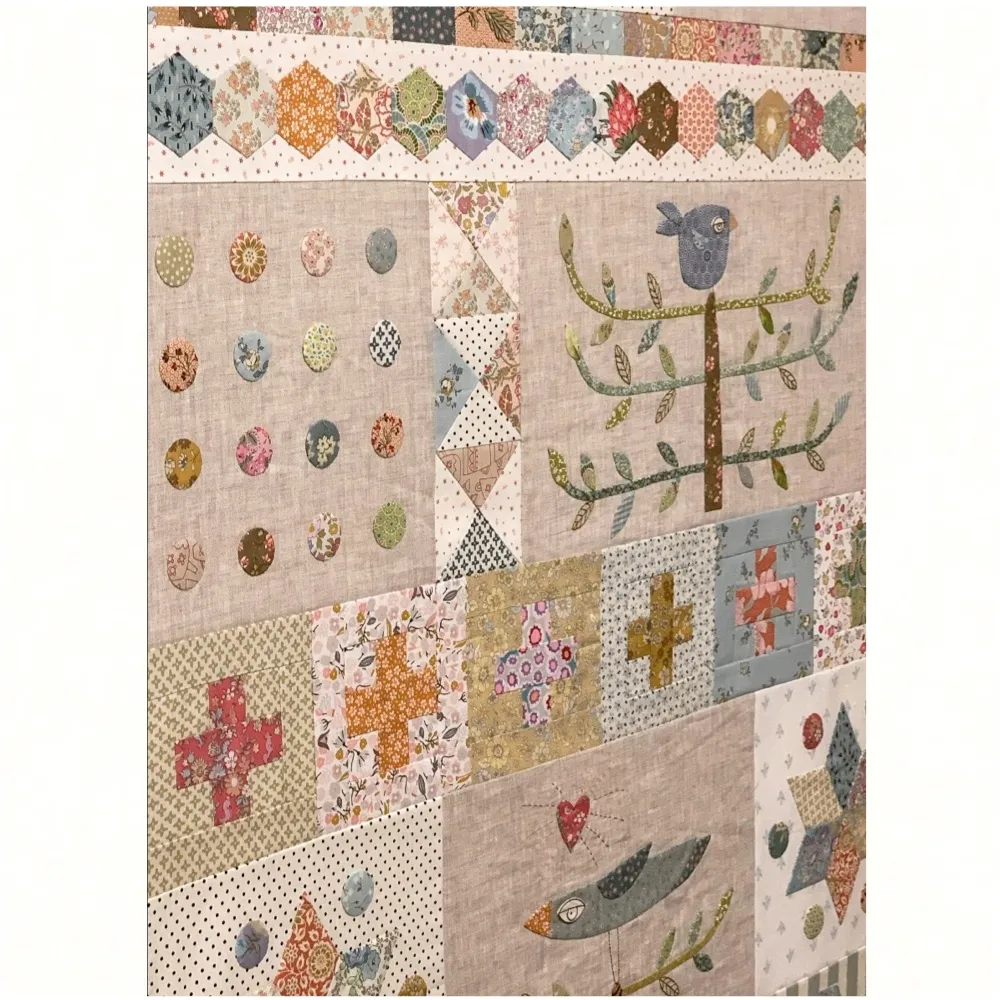 We Three Birds Quilt Pattern by The Birdhouse
