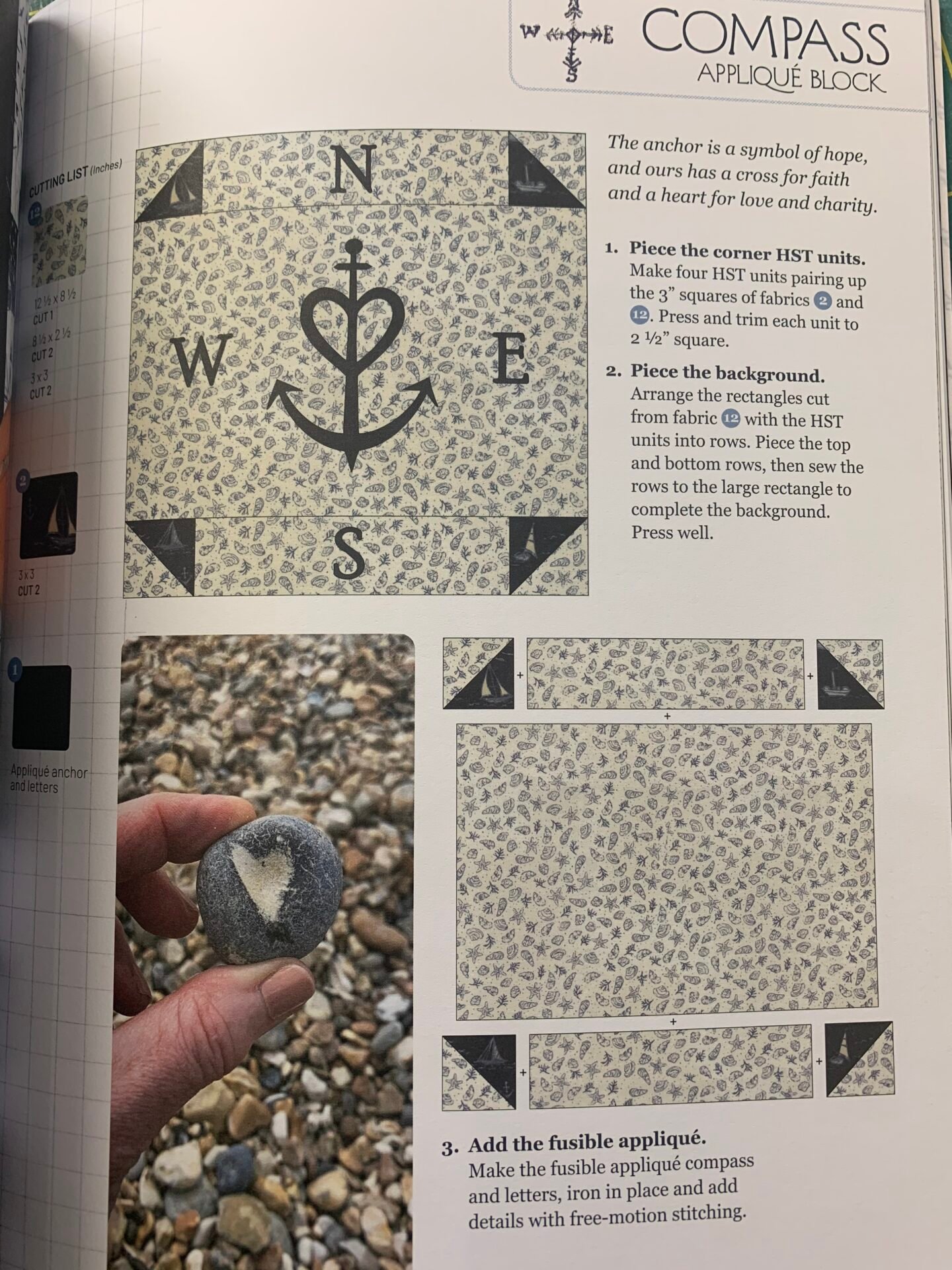 Spoondrift – Nautical Sampler Quilts book – Janet Clare