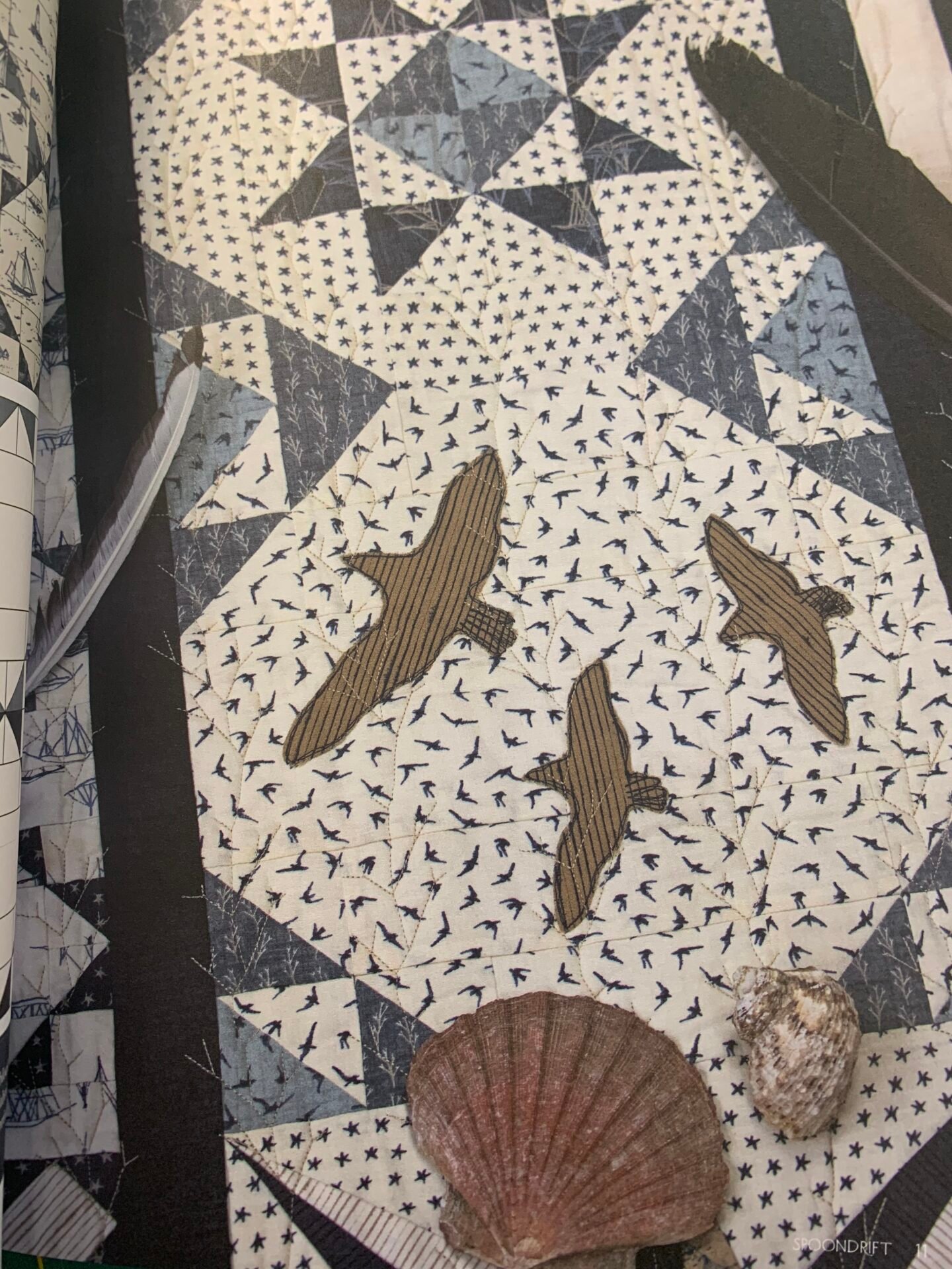Spoondrift – Nautical Sampler Quilts book – Janet Clare