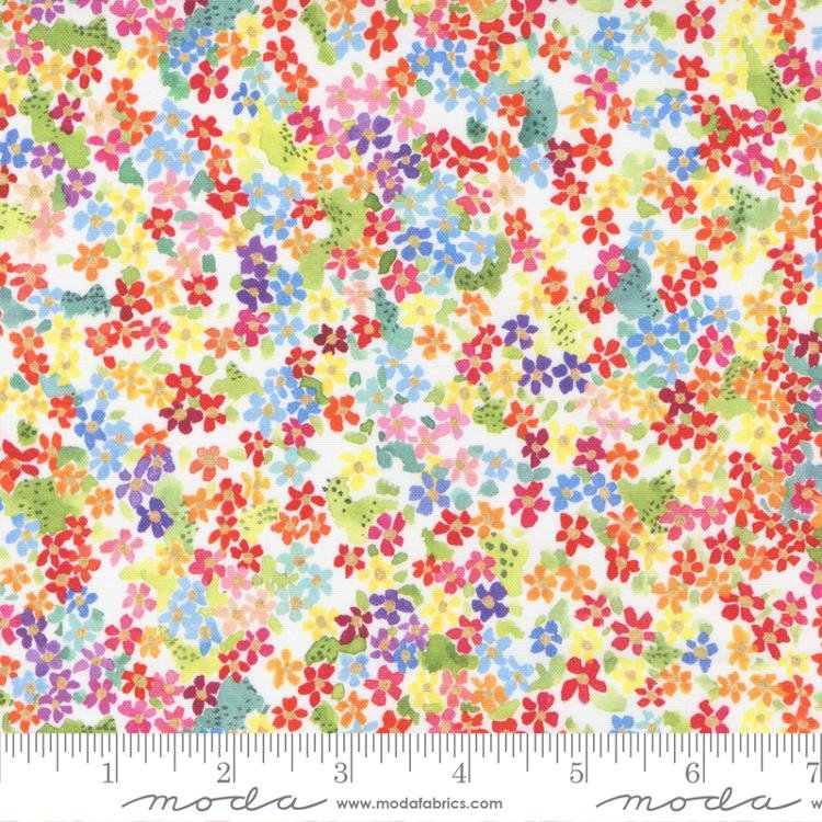 Eufloria – Rainbow Petal Fetti Fabric