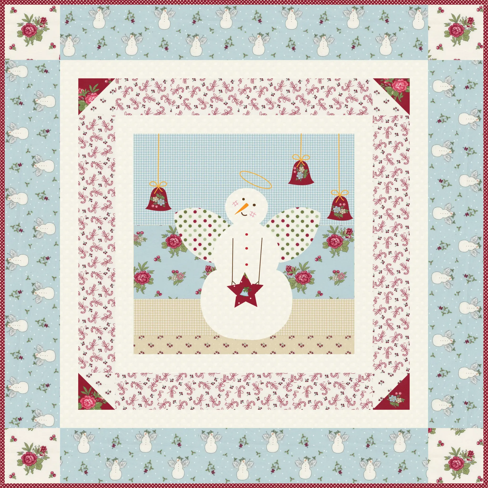 Joy mini quilt pattern