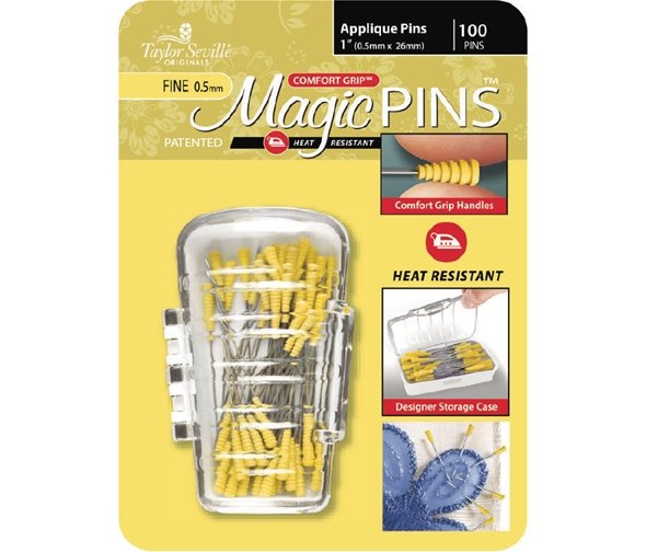 Magic Pins – Extra Fine Applique Pins – 50 Pieces