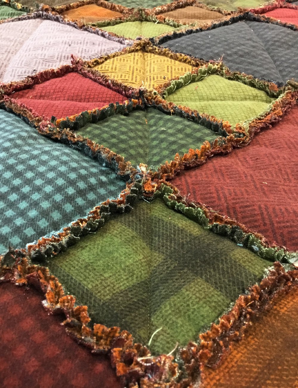 Raggy Quilt Pattern by Sally