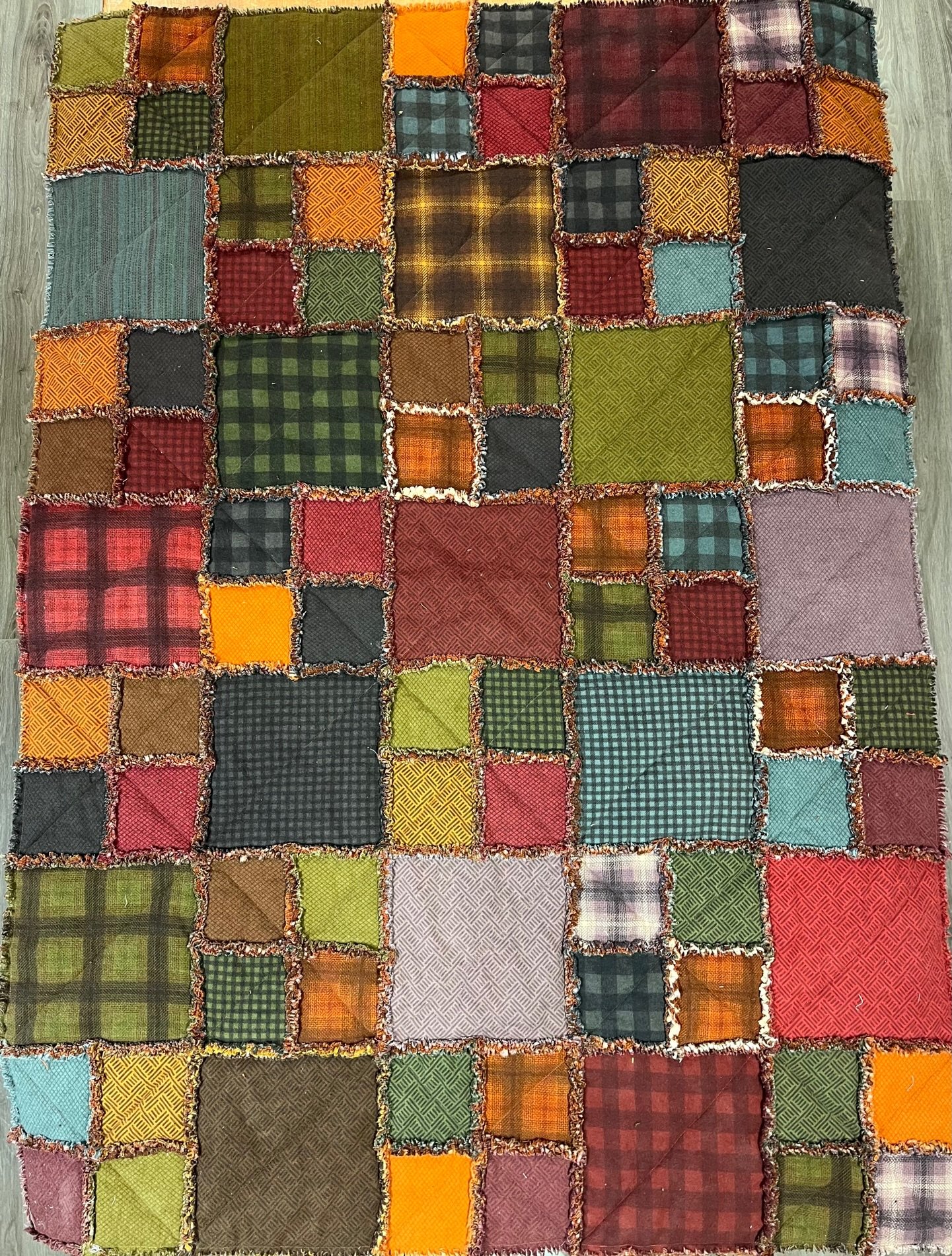 Raggy Quilt Pattern by Sally
