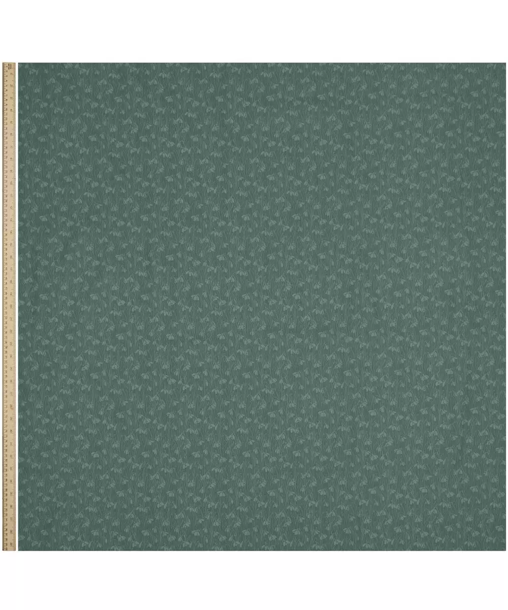 Liberty’s Lasenby Cotton – Snowdrop Spot Smoked Glass Fabric