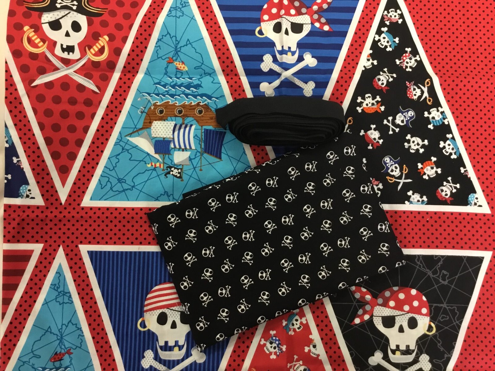Pirates Bunting Fabric Pack
