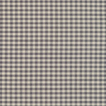 Sevenberry Crawford Gingham 1/8″ – Grey Fabric