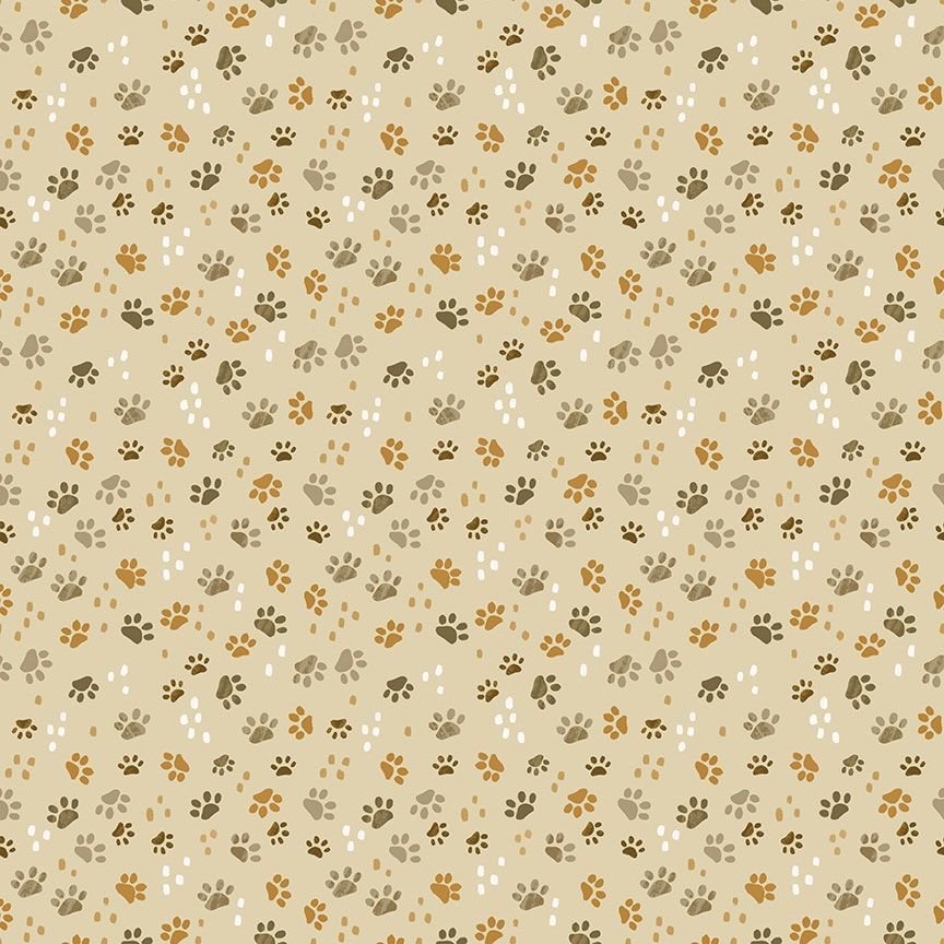 Olivia Paws on beige fat 1/4