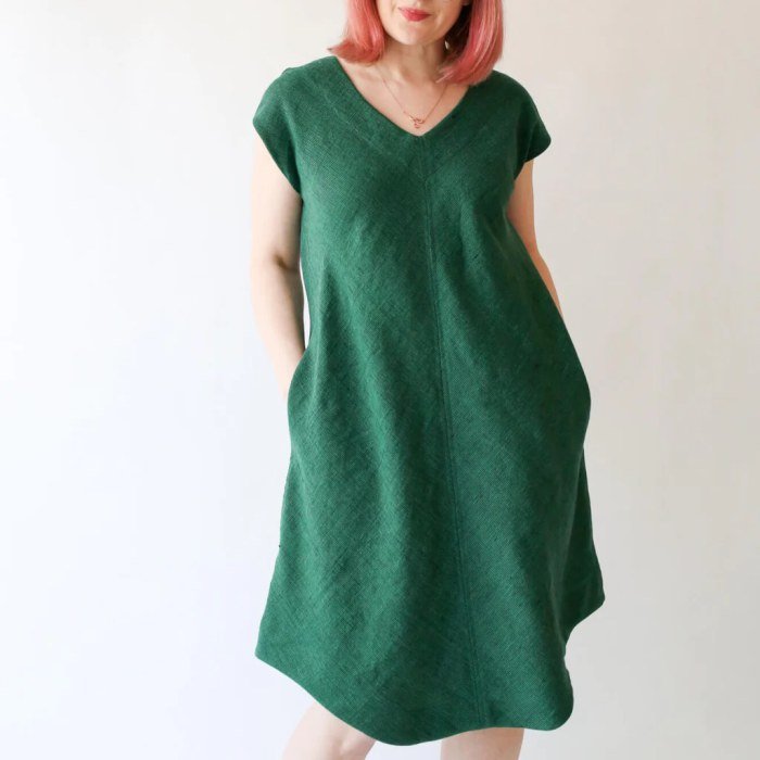 Emerald Dress Pattern from Made By Rae